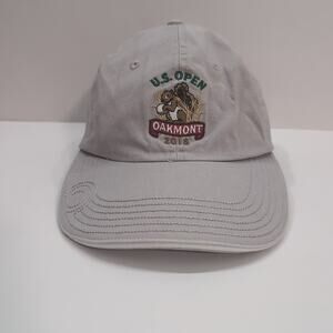 2016 US Open Oakmont Logo Golf Cap Hat Gopher Strap Back USGA Member Caddy Shack